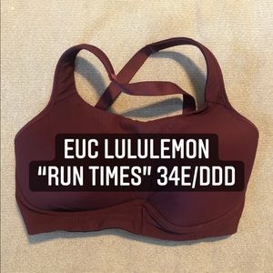 ❌❌SOLD ON MERCARI❌❌ lululemon run times sports bra